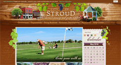 Desktop Screenshot of cityofstroud.com