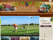 Tablet Screenshot of cityofstroud.com